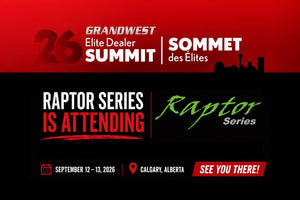 Raptor Series Heads to the 2026 Grandwest Elite Dealer Summit