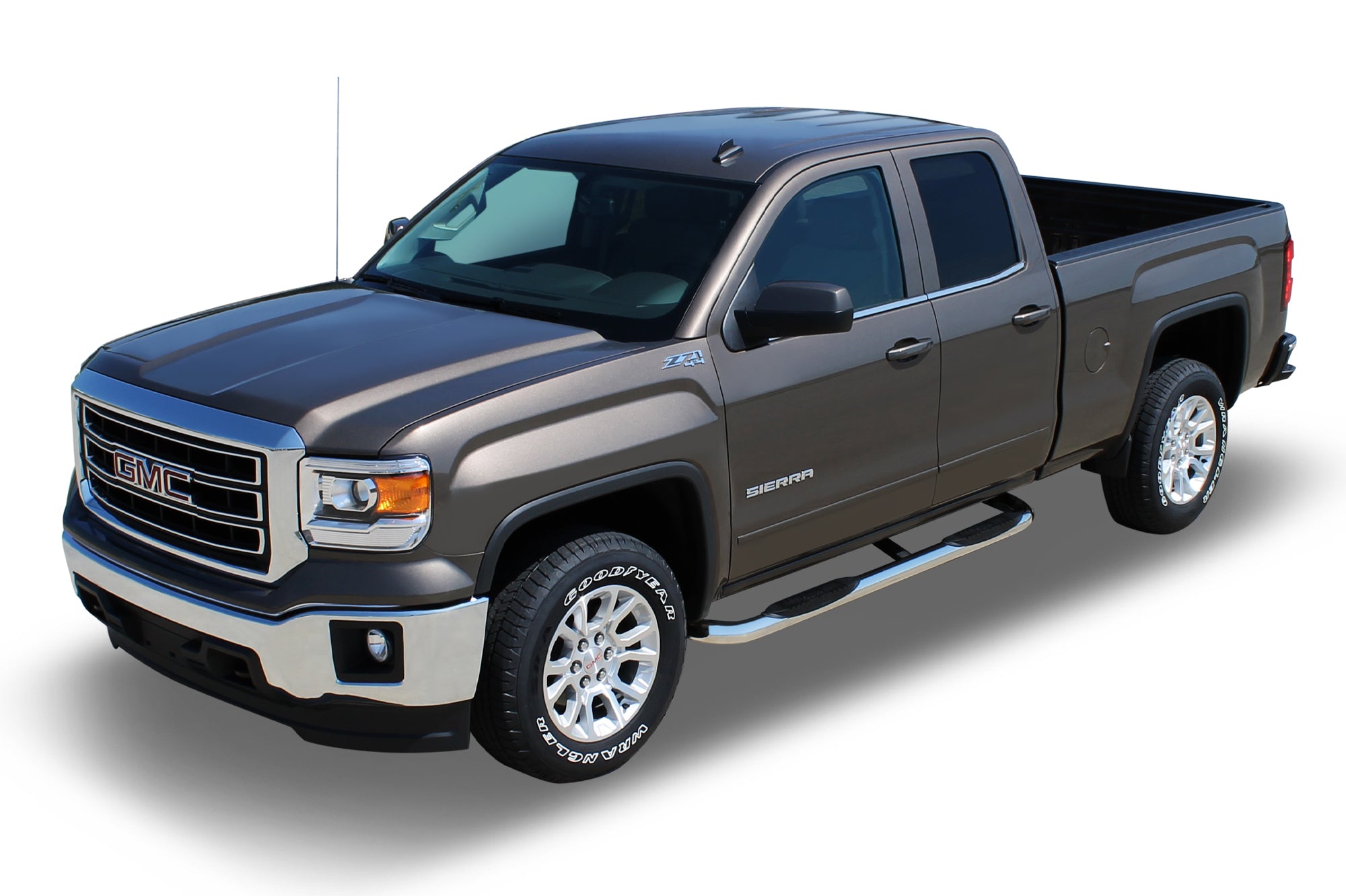 3in Round Nerf Bars - Stainless Steel