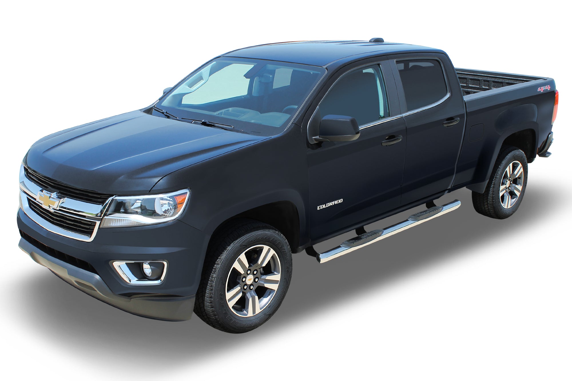 3in Round Nerf Bars - Stainless Steel