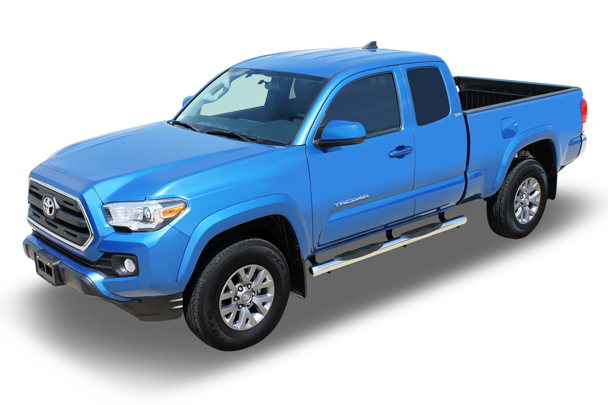 3in Round Nerf Bars - Stainless Steel