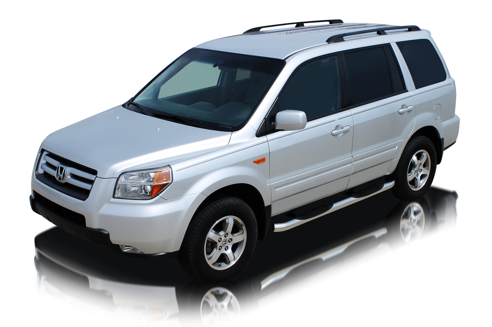 3in Round Nerf Bars - Stainless Steel