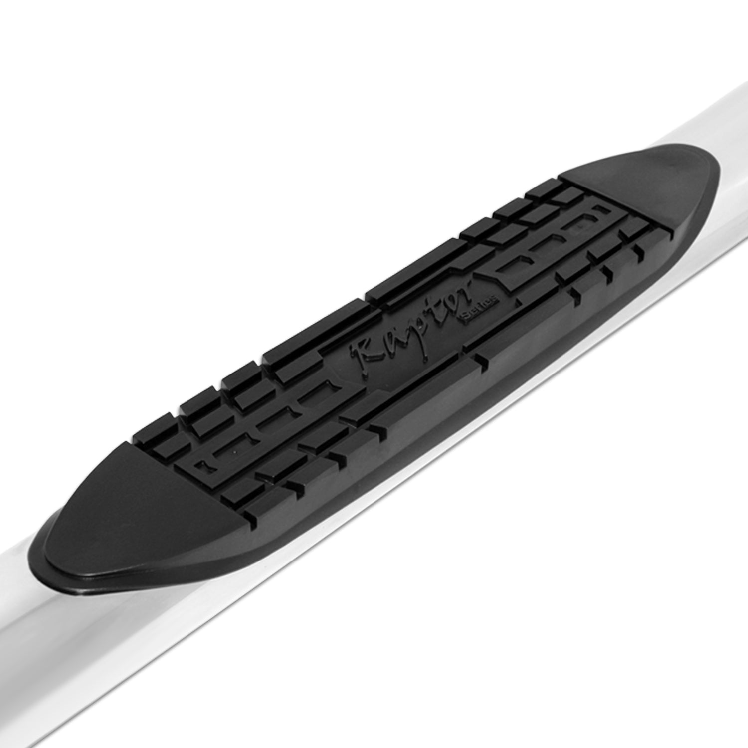 4in Straight Oval Nerf Bars - Stainless Steel - 0703-0156