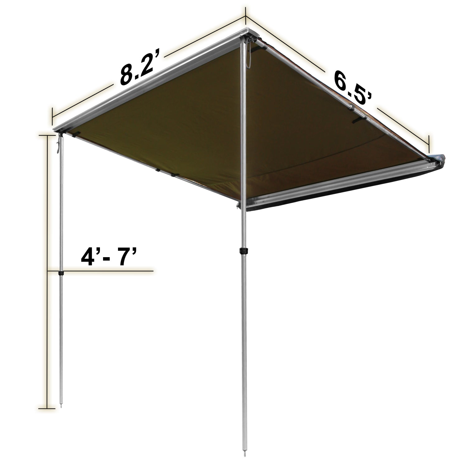 Roof Top Awning 8.2ft x 6.5ft