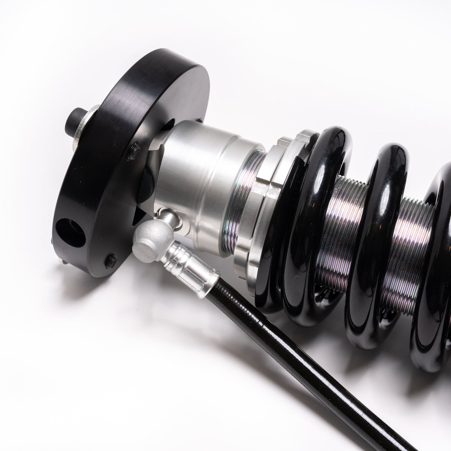 2.5 Remote Reservoir Coilover Shocks - Front Adjustable 2-2.5 in Lift For Ford F-150