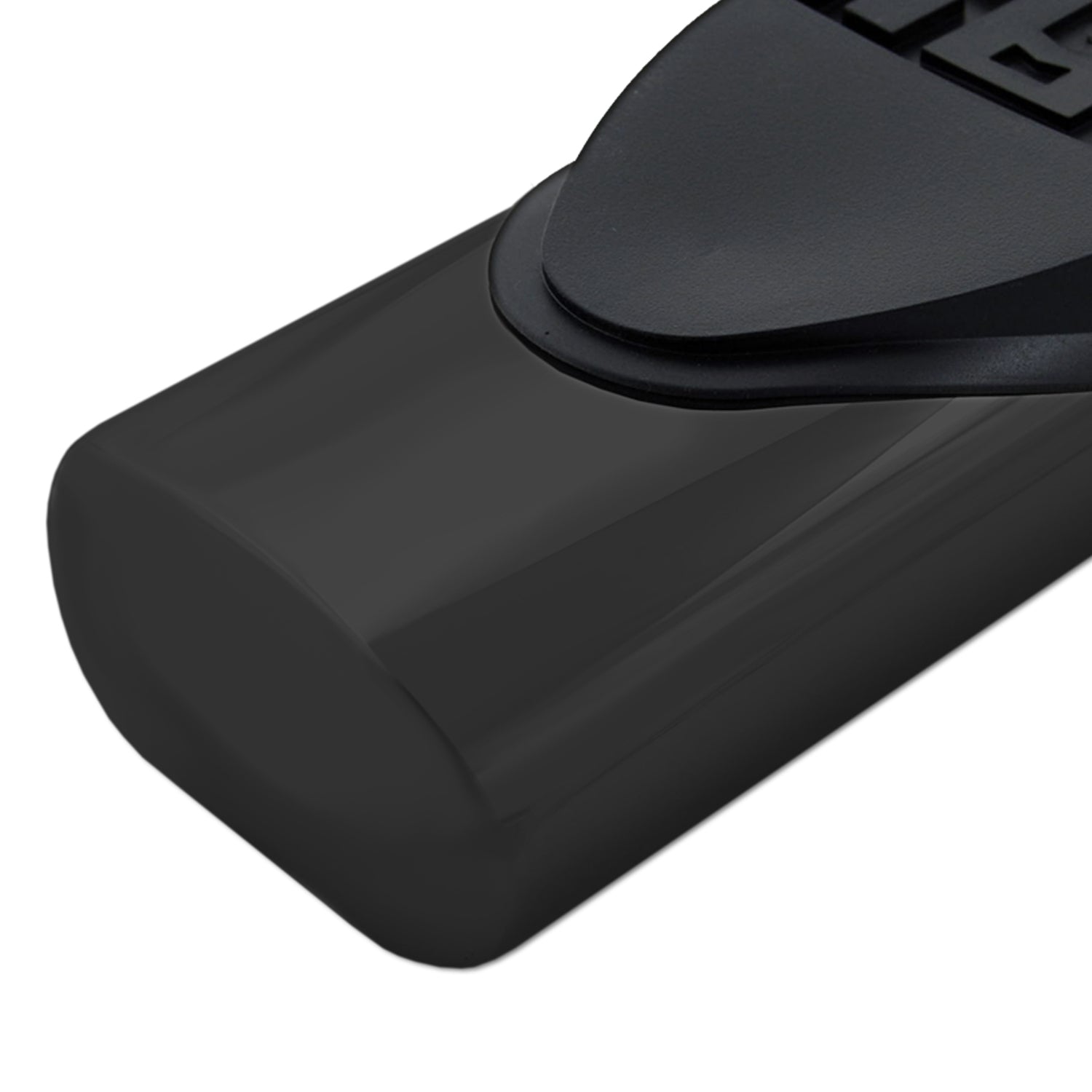 6in Oval Wheel To Wheel Nerf Bars - Black E-Coated Steel