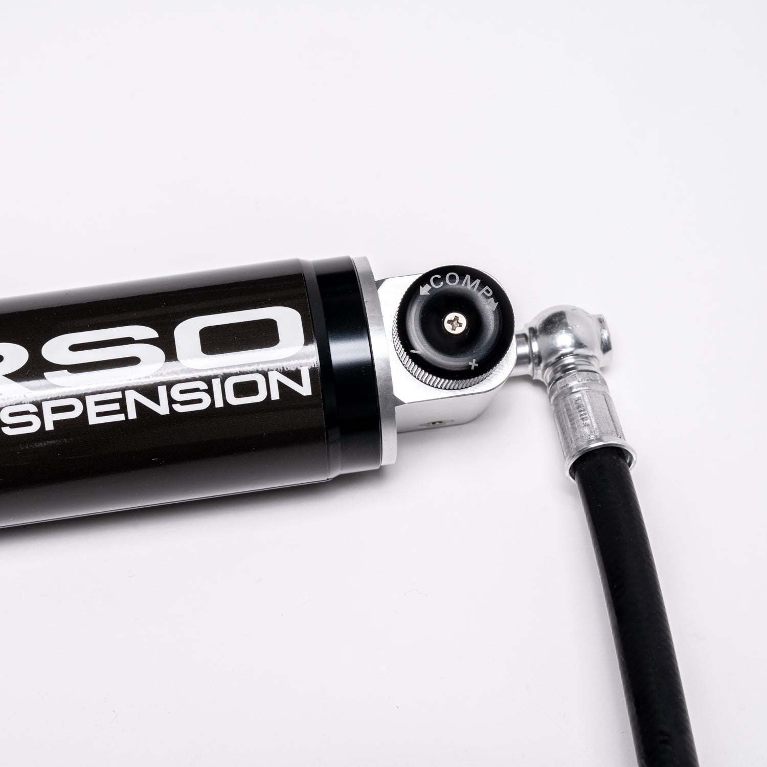 2.5 Remote Reservoir Coilover Shocks - Front Adjustable 1-3 in Lift For Toyota Tacoma