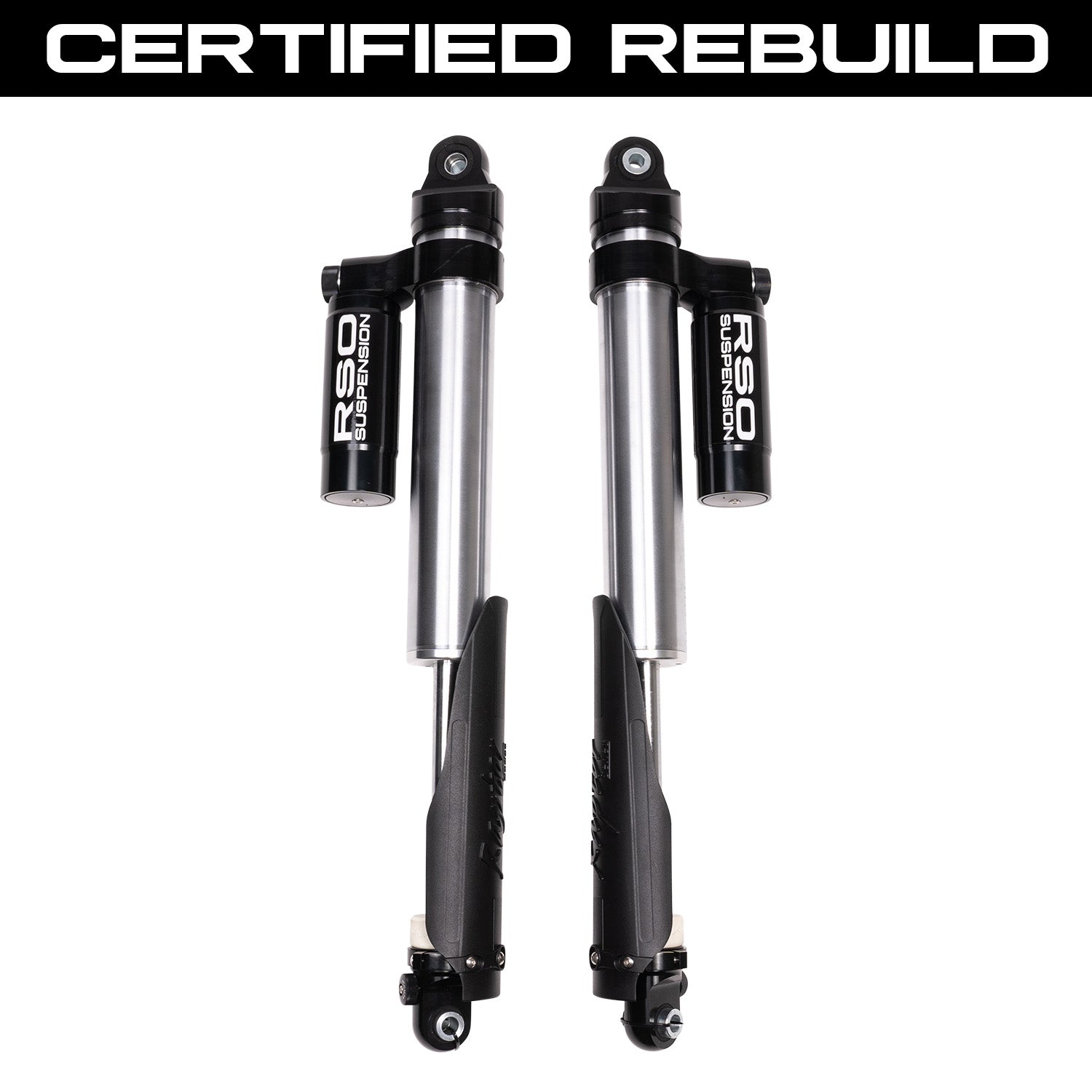 CERTIFIED REBUILD - 2.5 Reservoir Shocks - Piggyback ACR - 170118-452500
