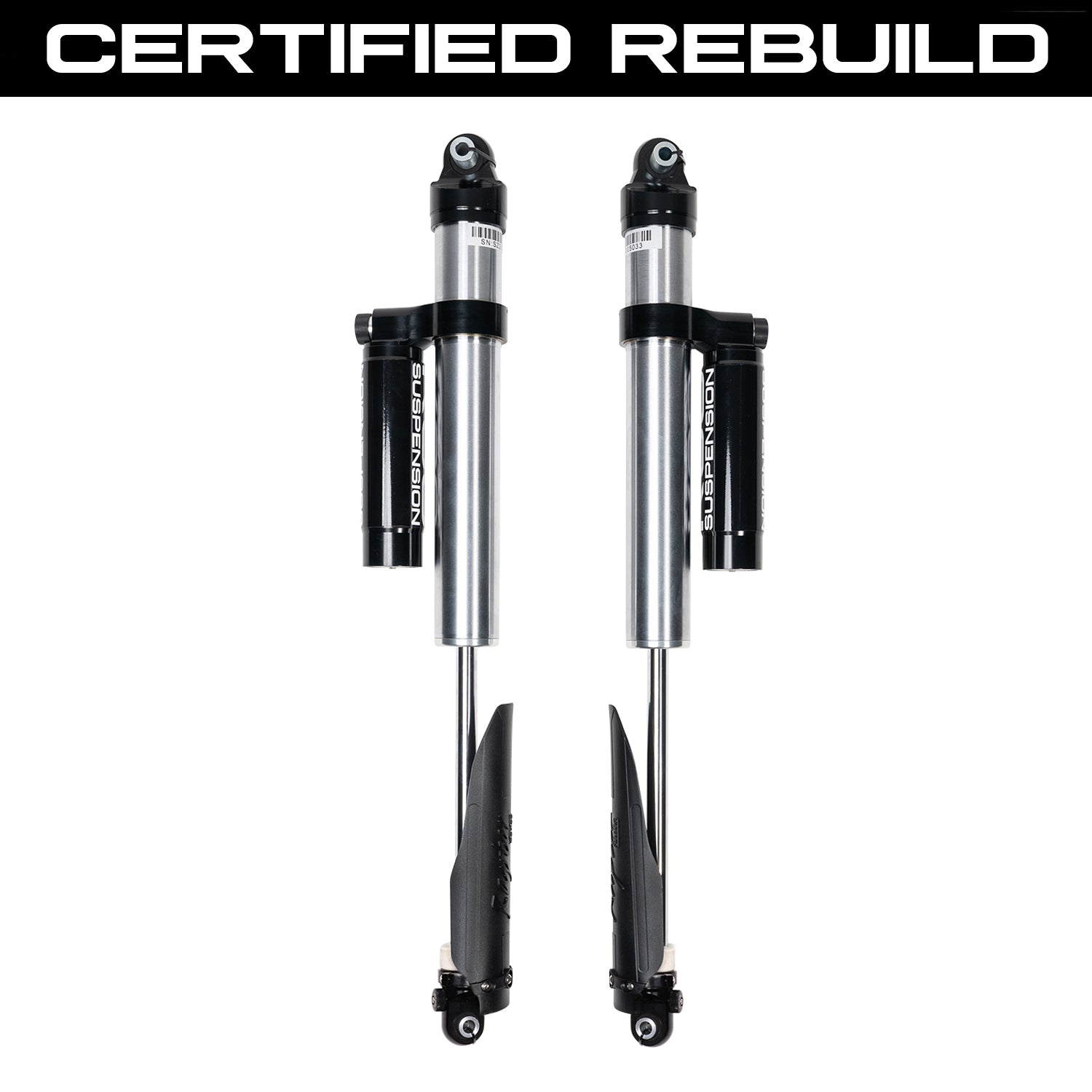 CERTIFIED REBUILD - 2.5 Reservoir Shocks - Piggyback ACR - 170118-452501