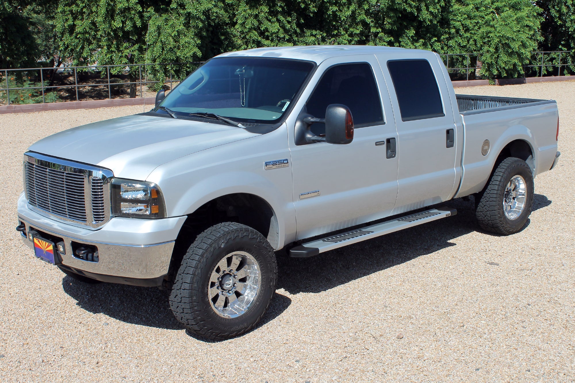 Raptor Series 6" OEM Style Running Boards - Brushed Aluminum - 99-16 Ford F-250/F-350 Super Duty SuperCab