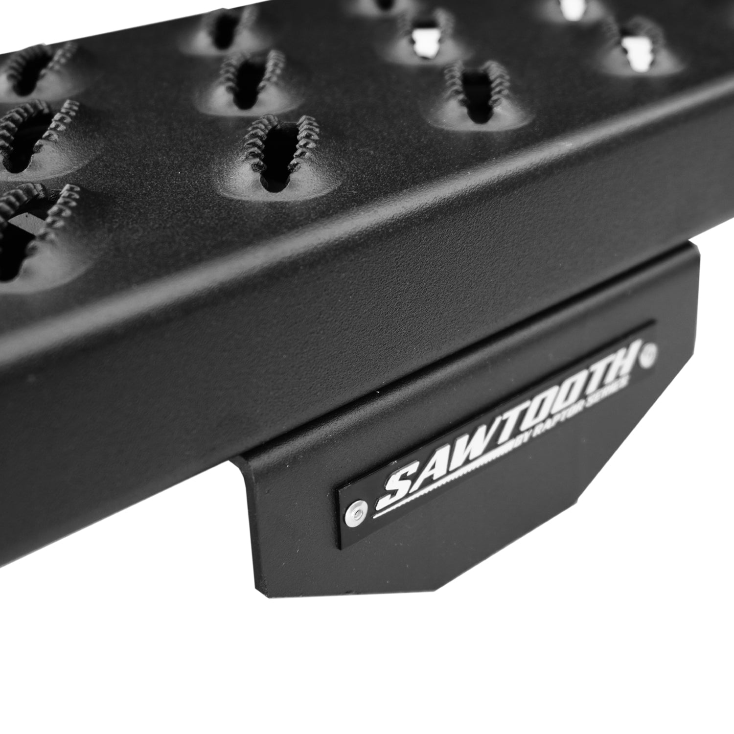 Sawtooth Black Aluminum Hitch Step for 2-inch Receiver Hitches