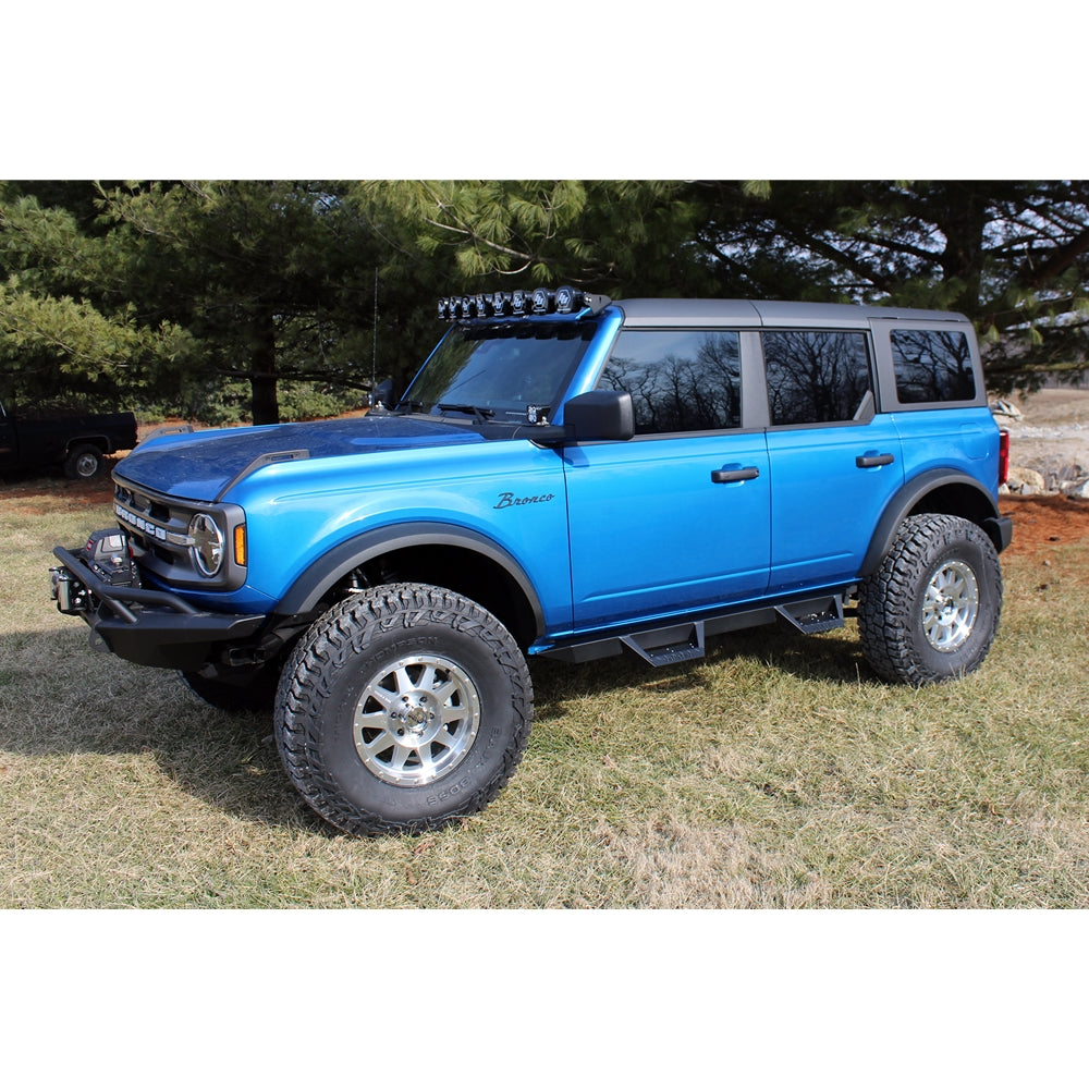 Magnum RT Drop Steps - Black Textured Steel