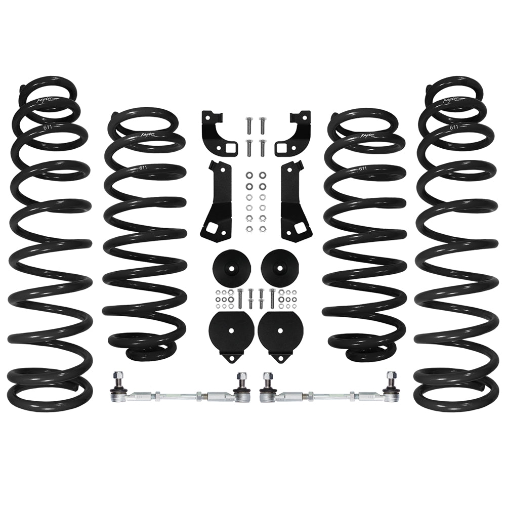 2.5in Coil Springs Base Lift Kit - Front and Rear - Wrangler JK/JKU