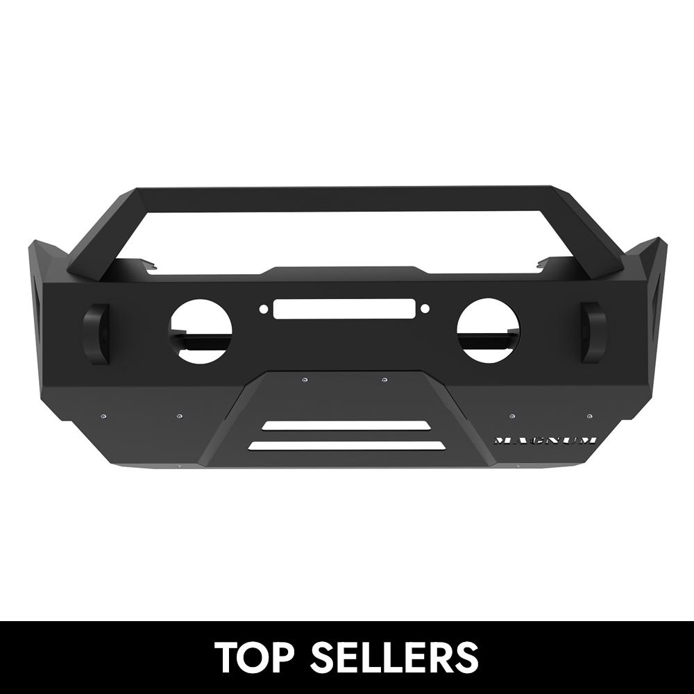 An image of a black bJeep bumper.