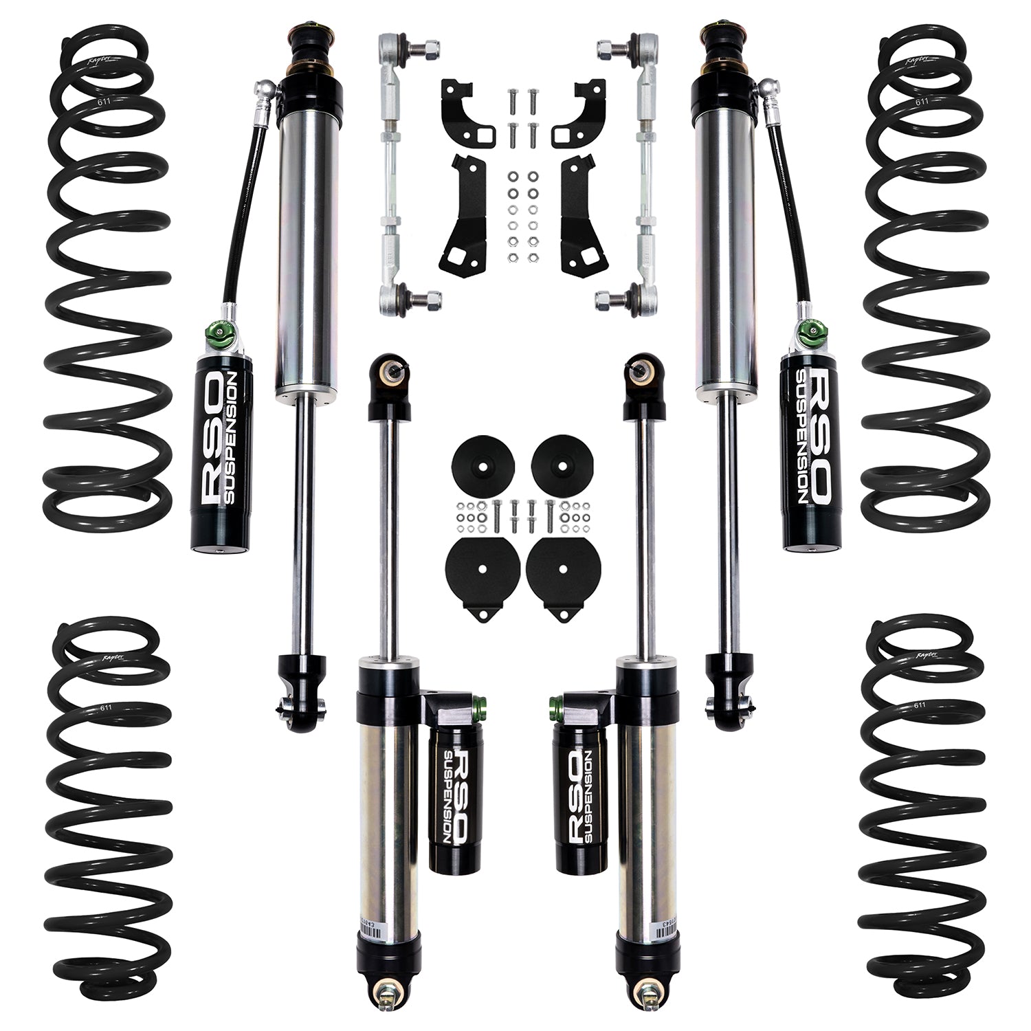 2.5in Stage 2.0 Lift Kit - Front and Rear - Wrangler JK/JKU