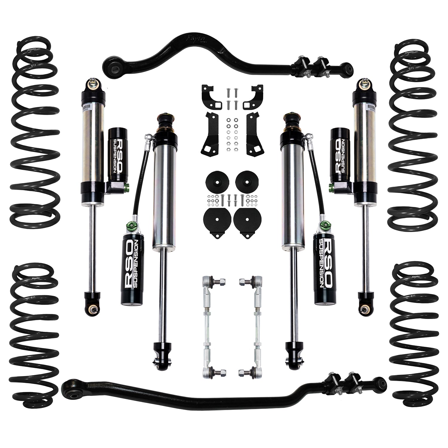 2.5in Stage 3.1 Lift Kit - Front and Rear - Wrangler JK/JKU