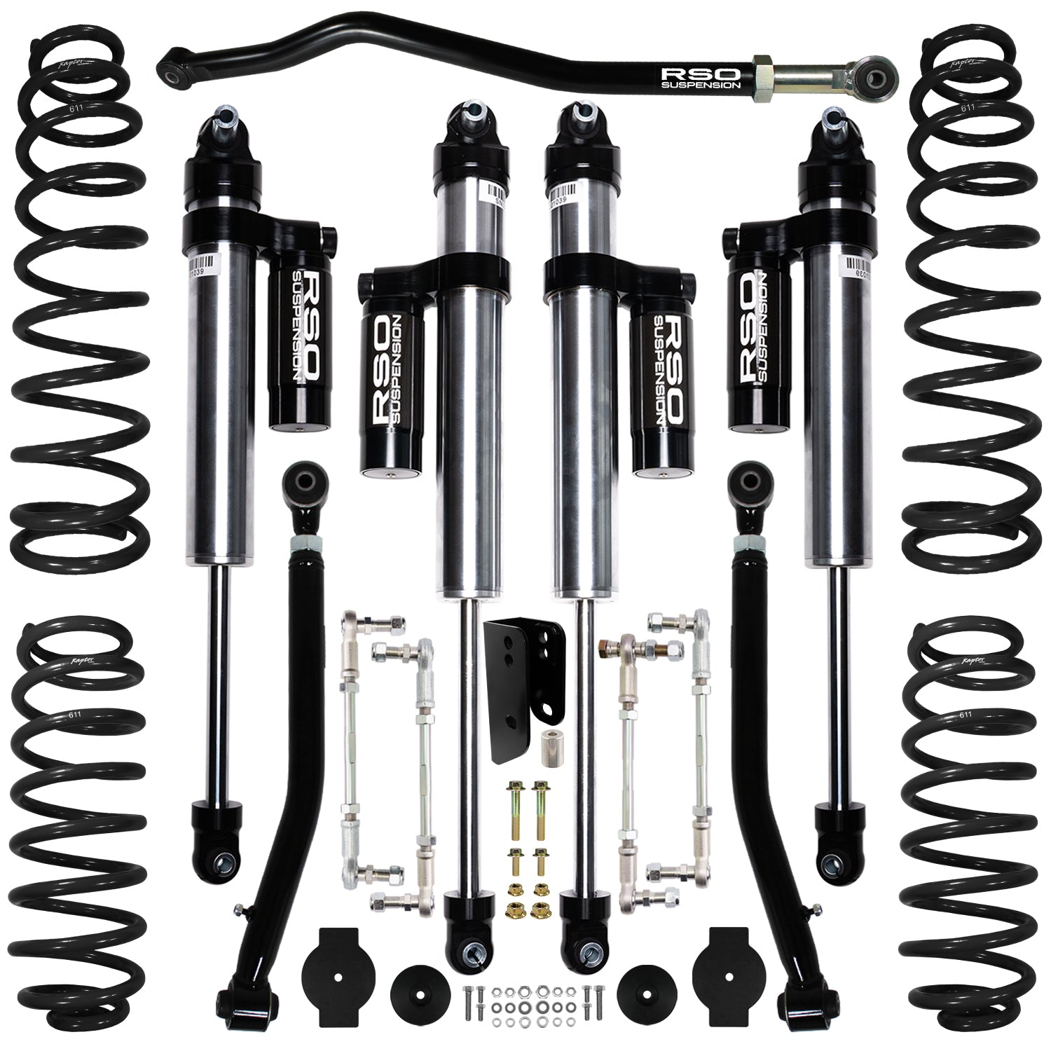 2.5in Stage 3.0 Lift Kit - Front and Rear - Wrangler JL/JLU