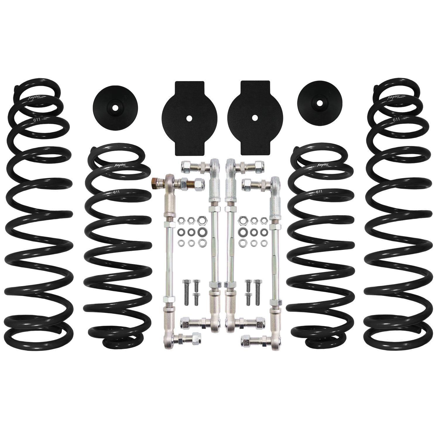 4in Coil Springs Base Lift Kit - Front and Rear - Wrangler JL/JLU