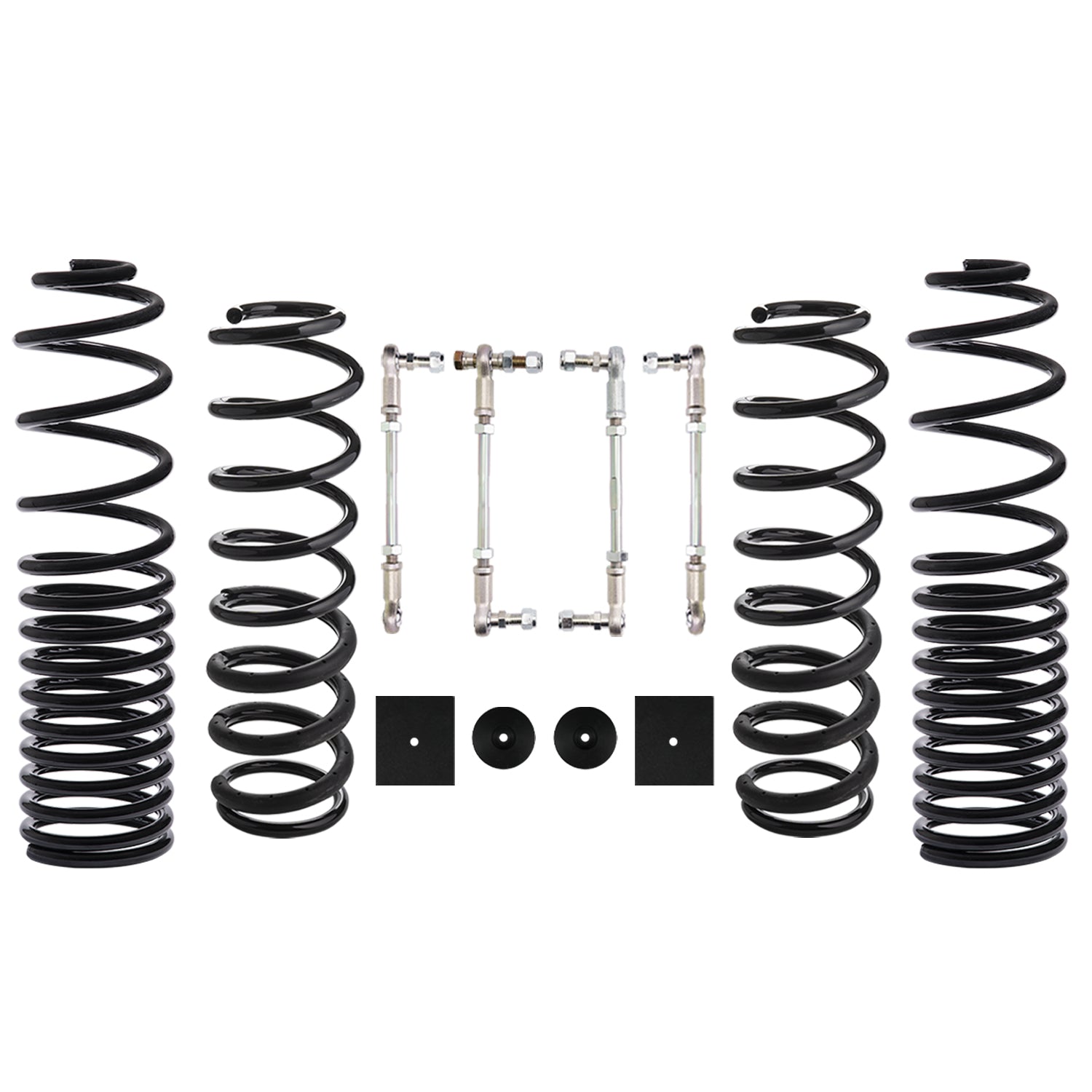 4in Coil Springs Base Lift Kit - Front and Rear - Gladiator