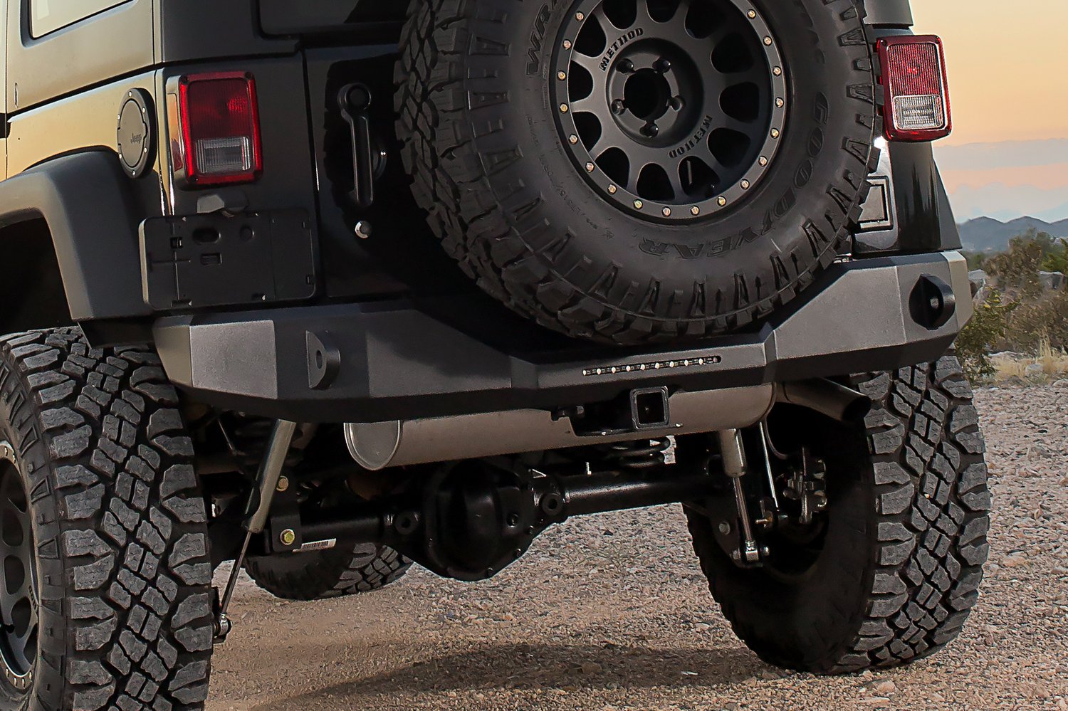 Magnum RT Bumpers - Rear - Wrangler JK