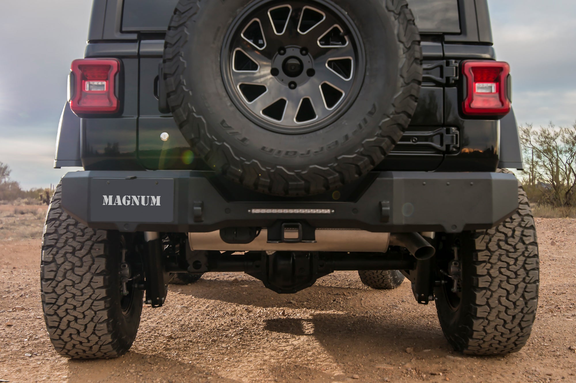 Magnum RT Bumpers - Rear - Wrangler JL