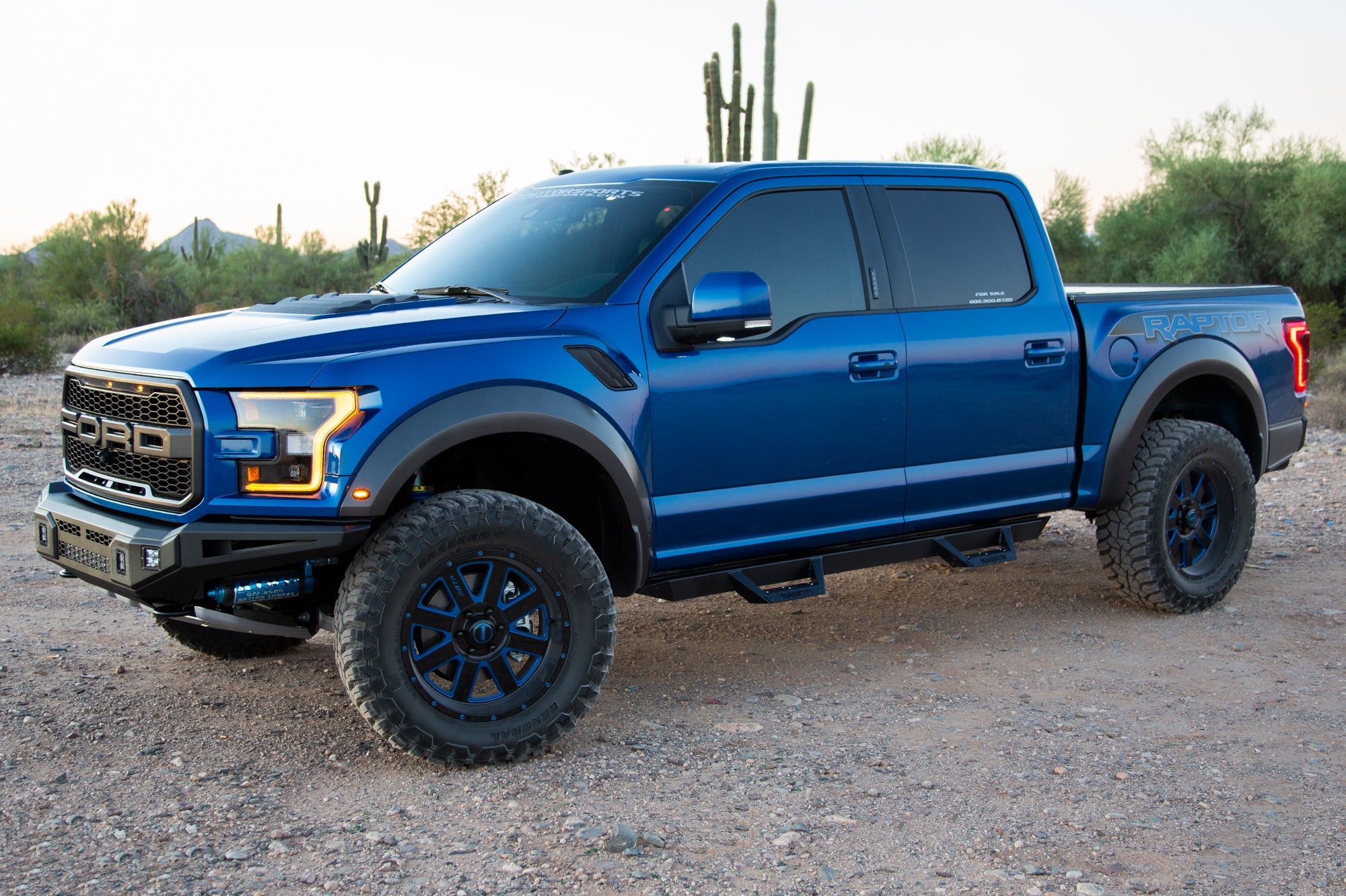 Magnum RT Drop Steps - Black Textured Steel