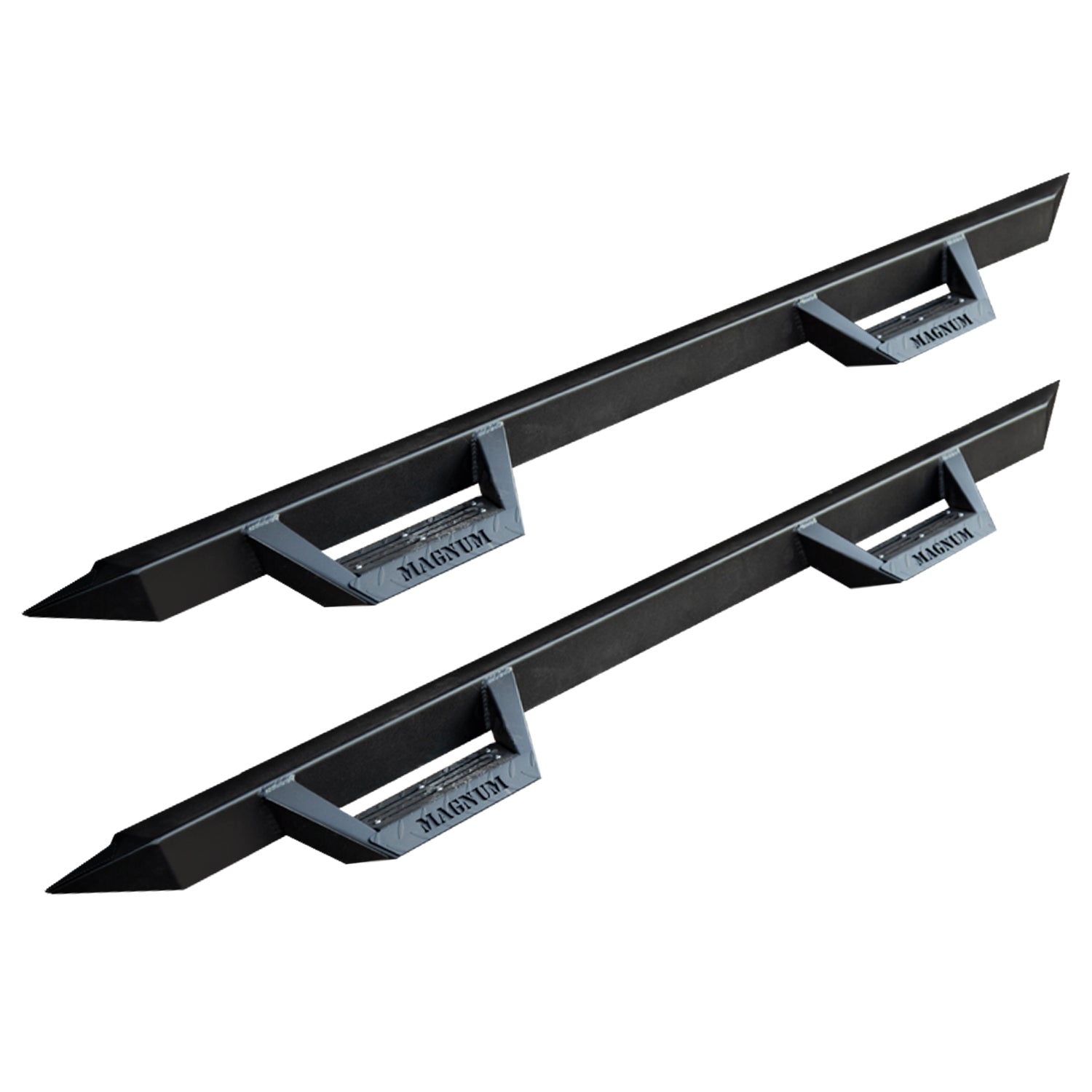 Magnum RT Drop Steps - Black Textured Steel