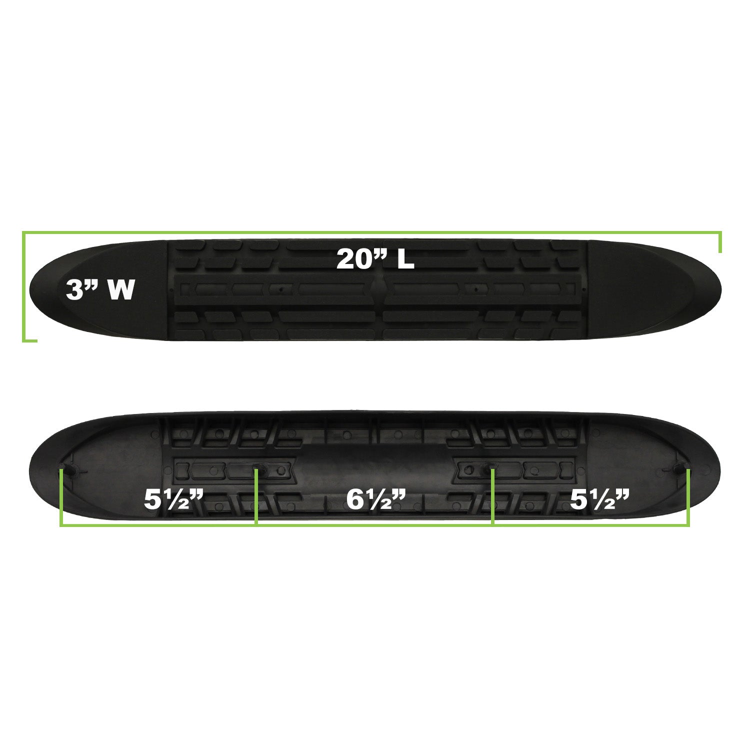 RPSP - STEP-003 - 3in Step Pad (No Raptor logo. Clips Included) Qty 1