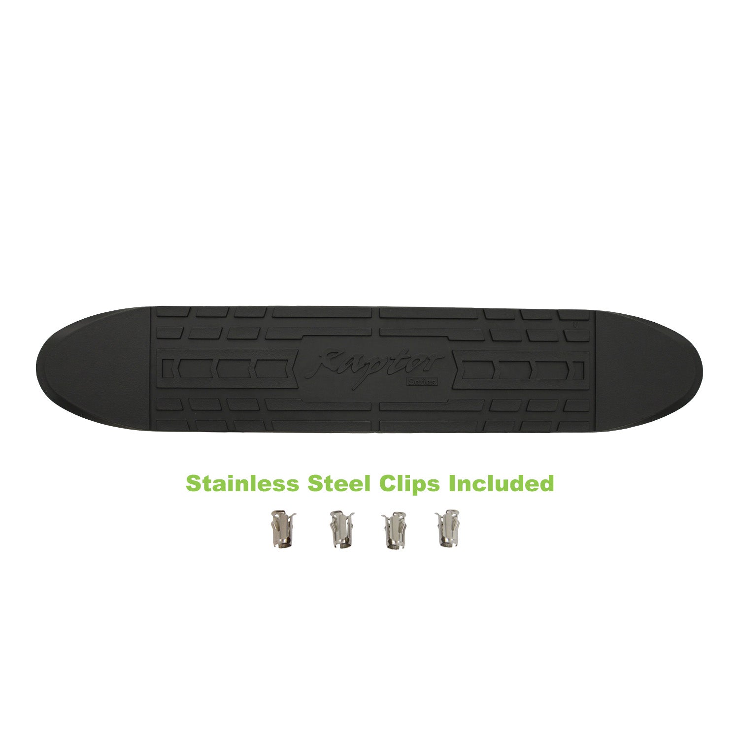 RPSP - STEP-007 - 5in Oval Step Pad (With Raptor logo. Clips Included) Qty 1