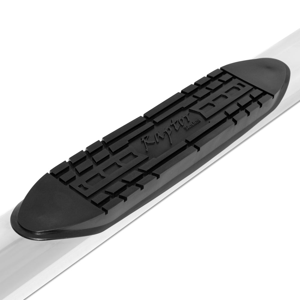 5in Straight Oval Nerf Bars - Stainless Steel